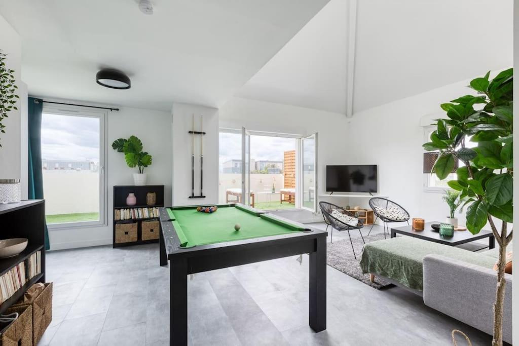Premium Flat 6 People With Billard And Terrace Stade De France サン＝ドニ エクステリア 写真